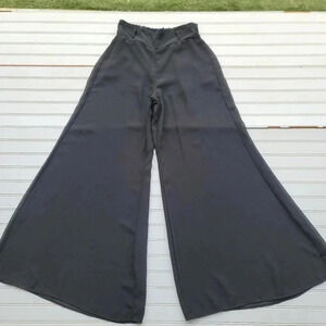 Myth Myth Sheer Lighweight Pullover Pants Womens Wide Leg Side Zip Sz L